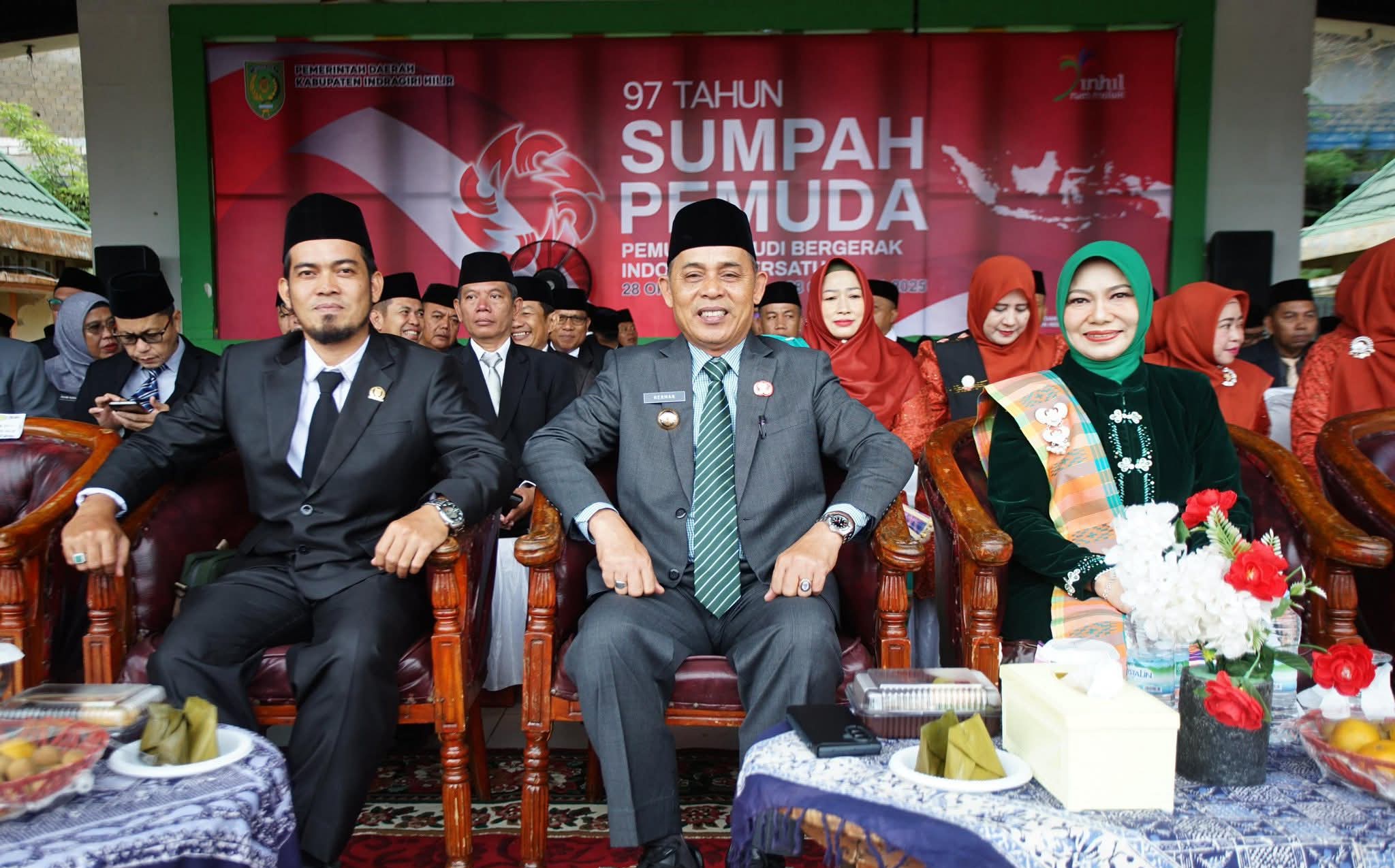 Hari Sumpah Pemuda, Bupati Inhil Ajak Generasi Tunjukkan Semangat Patriotik