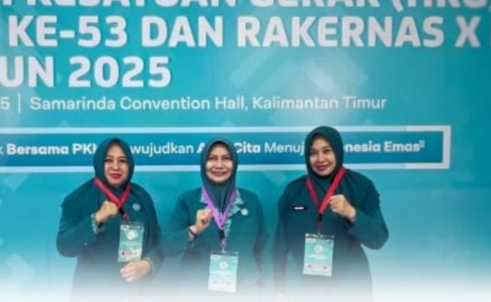 Hadiri Puncak HKG PKK ke-53 dan Rakernas ke-10 PKK, Ketua TP PKK Inhil: Momentum Berbenah, Bergerak Bersama