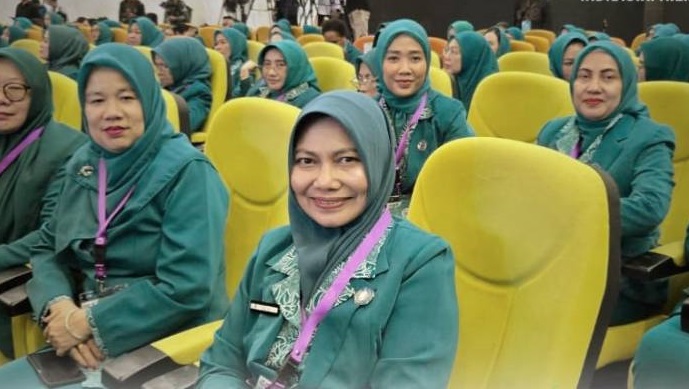 Hadiri Puncak HKG PKK ke-53 dan Rakernas ke-10 PKK, Ketua TP PKK Inhil: Momentum Berbenah, Bergerak Bersama