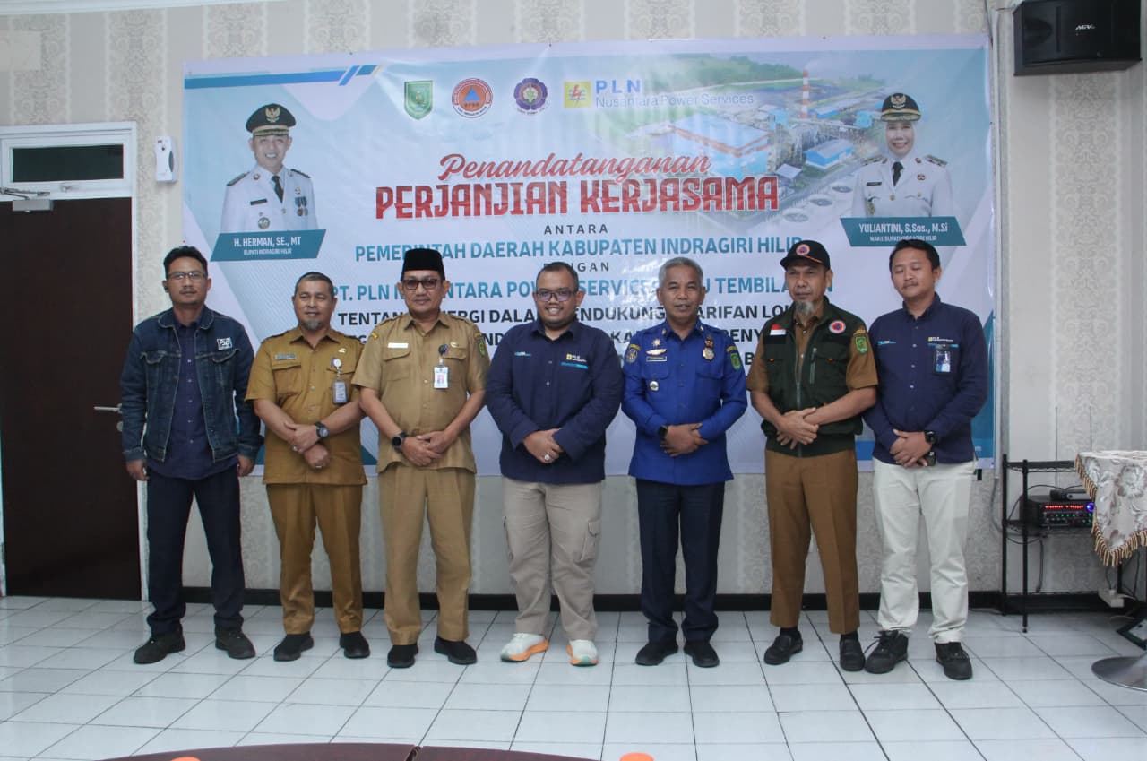 Pemkab Inhil Jalin Kerjasama dengan PLTU, Dukung Kearifan Lokal dan Penanggulangan Bencana