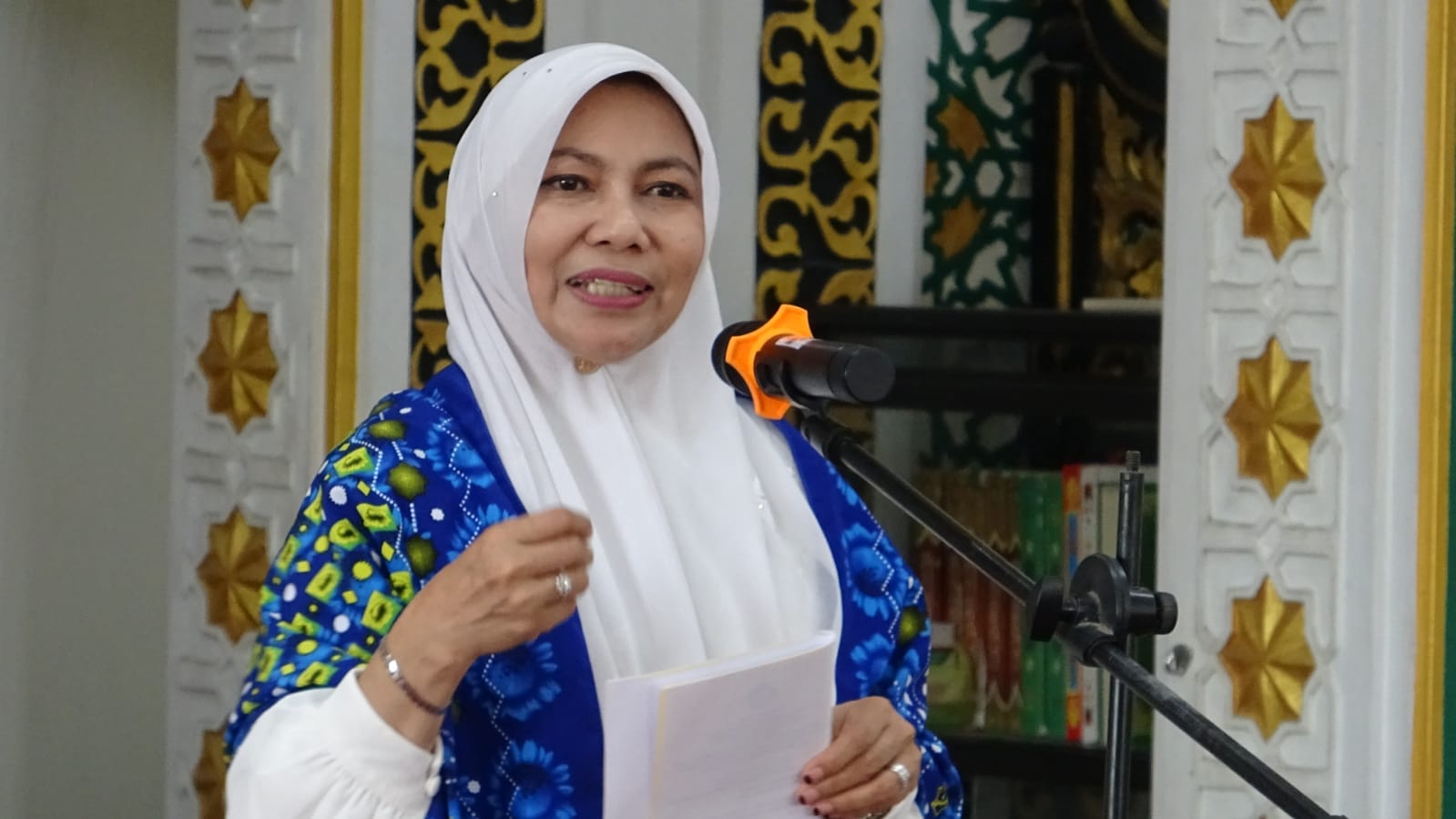 Peringati Isra Mi'raj, Ketua BKMT Inhil Katerina Susanti Ajak Masyarakat Perluas Wawasan Keislaman