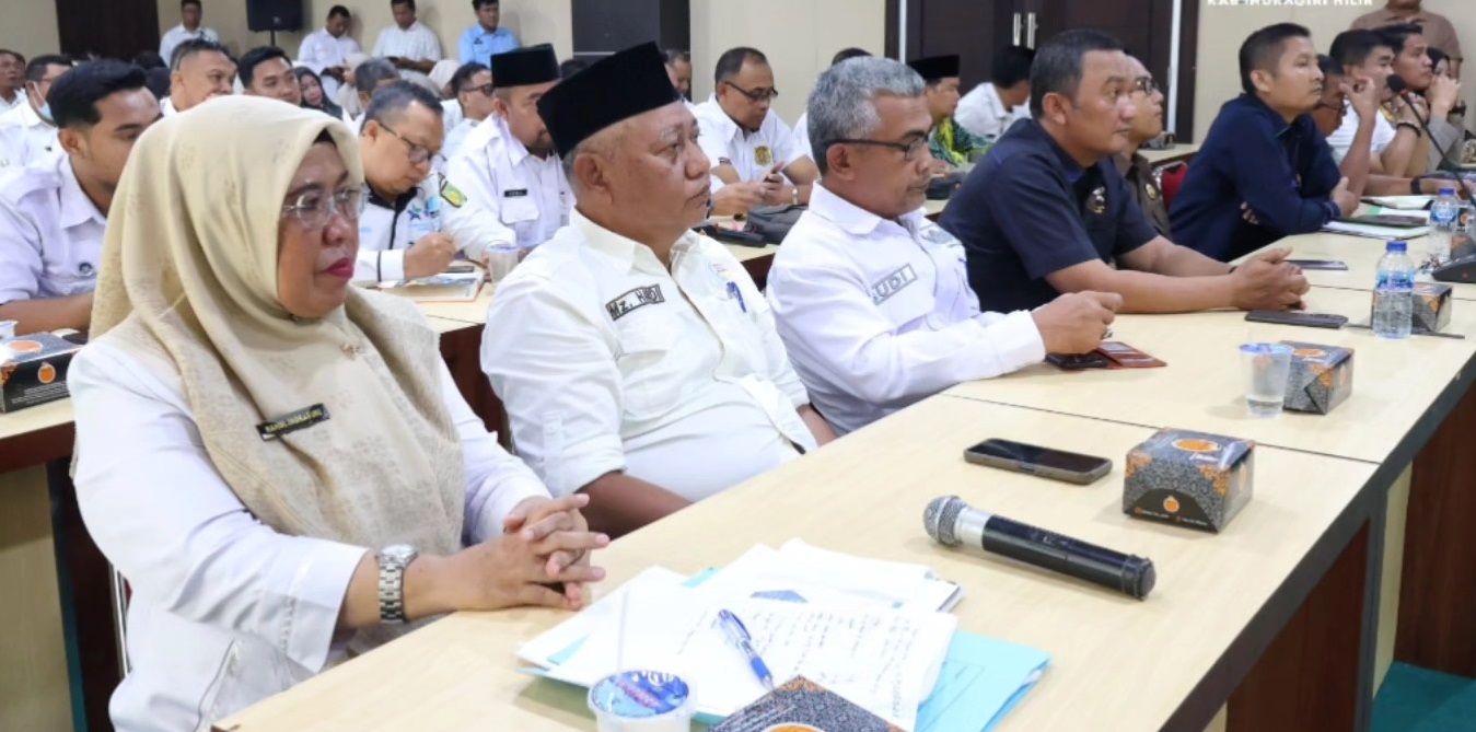 Pemkab Inhil Gelar Rapat Koordinasi Program Makanan Bergizi Gratis
