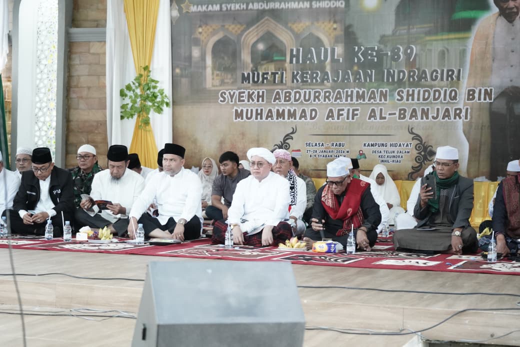 aul ke 89, Bupati Inhil Kenang Jejak Pengabdian Tuan Guru Sapat