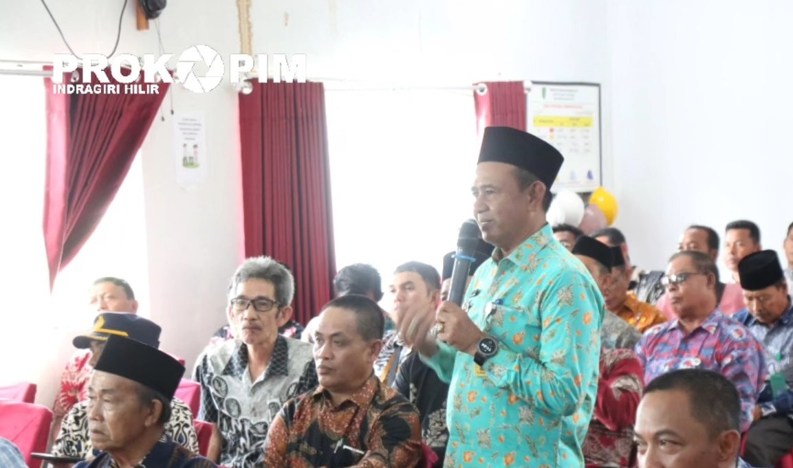 Sekda Inhil Hadiri Pembukaan Penilaian Evaluasi Kinerja Kecamatan Tahun 2025 di Kateman