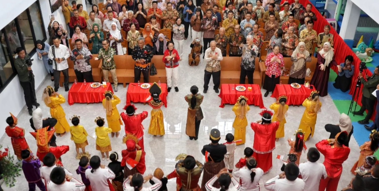 Bupati Inhil Resmikan Gedung Baru PAUD Kasih Lestari, Hadirkan Konsep Sekolah Ramah Anak