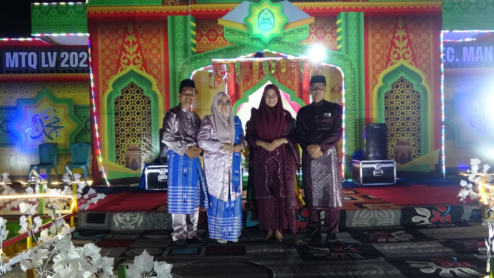 Wabup Inhil Secara Resmi Menutup MTQ Tingkat Kecamatan Mandah