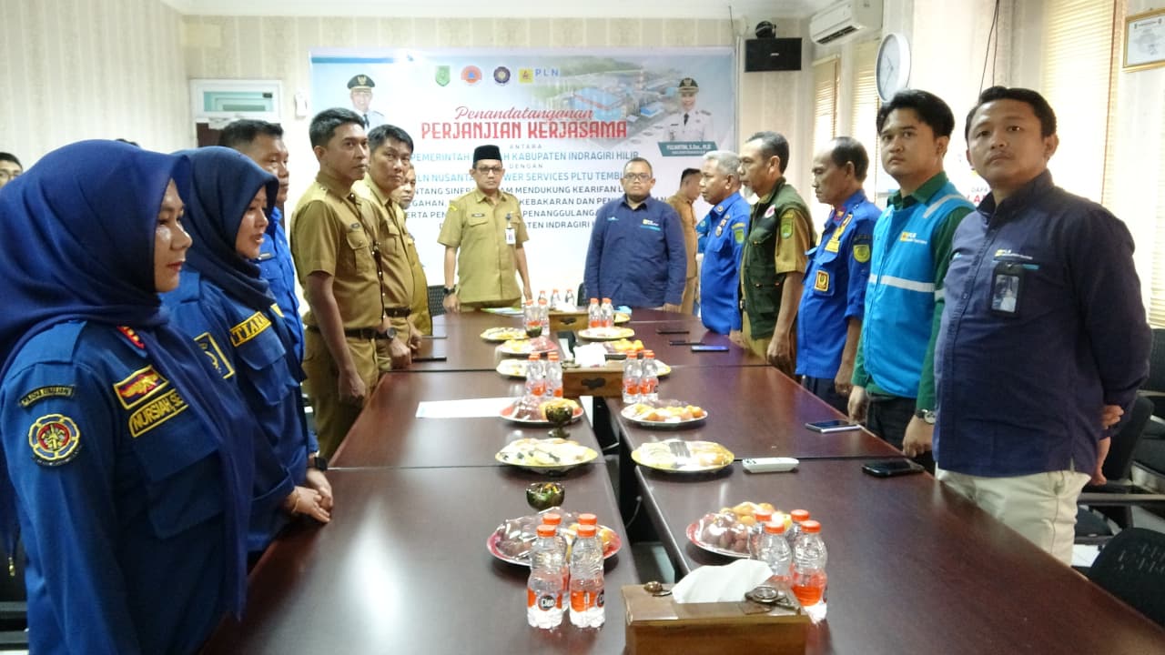 Pemkab Inhil Jalin Kerjasama dengan PLTU, Dukung Kearifan Lokal dan Penanggulangan Bencana