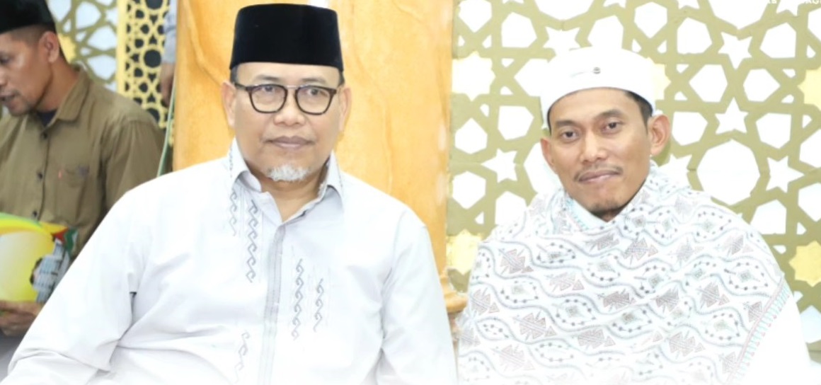 Bupati Inhil Menghadiri Peringatan Maulid Nabi Muhammad SAW Di Masjid Al-Mujahidin Ds. Sei. Luar