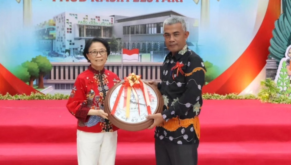 Bupati Inhil Resmikan Gedung Baru PAUD Kasih Lestari, Hadirkan Konsep Sekolah Ramah Anak