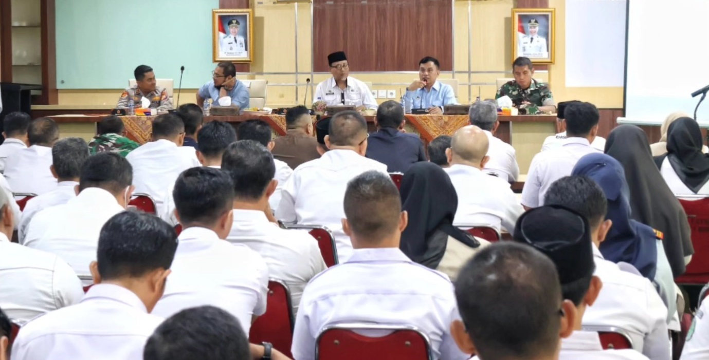 Pemkab Inhil Gelar Rapat Koordinasi Program Makanan Bergizi Gratis