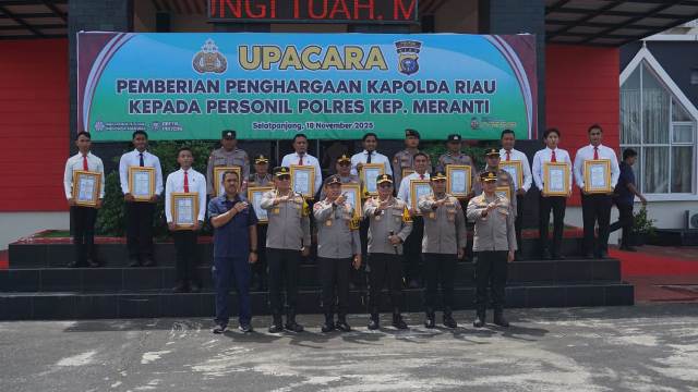 Kapolda Riau Irjen Pol Herry Heryawan Apresiasi Semangat Polres Meranti Dalam memberantas Narkoba