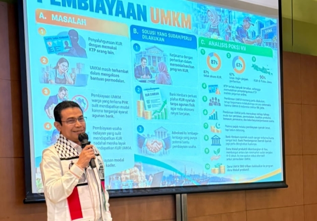 Hendry Munief Paparkan Program UMKM, Pariwisata, dan Industri Lokal di Bimteknas Nasional PKS
