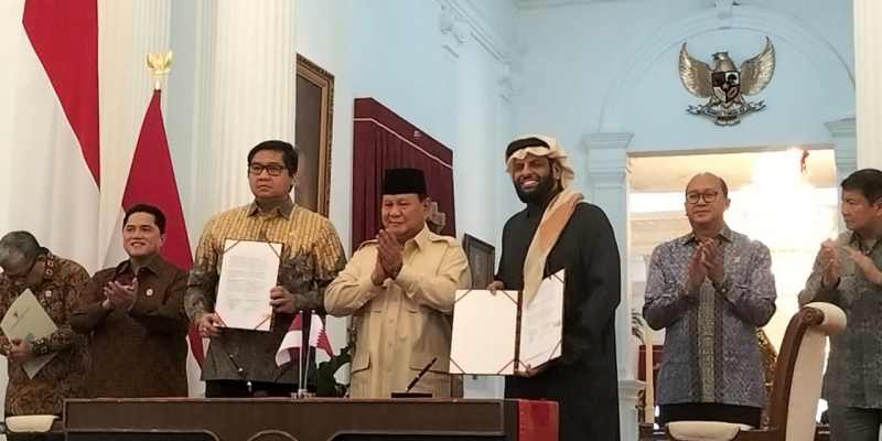 Presiden Prabowo Saksikan MoU Proyek Perumahan MBR dengan Qatar, Targetkan Satu Juta Rumah