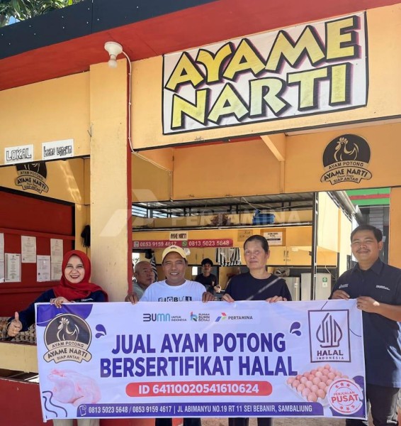 Pertamina dorong UMKM rumah potong unggas untuk memperoleh sertifikasi halal guna mempercepat distribusi produk unggas ke pasar