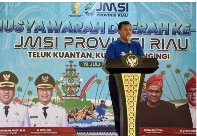 Bupati Kuansing Buka Musda II JMSI Riau: Media Siber Kunci Promosi Pariwisata
