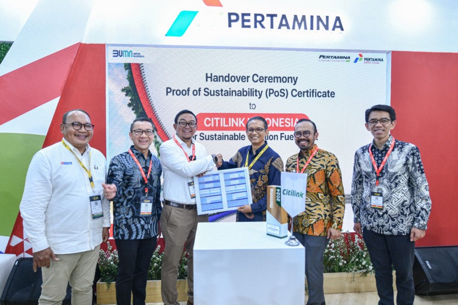 Pertamina Group Perkenalkan Inisiatif SAF untuk Penerbangan Nasional