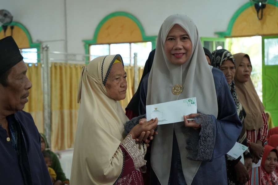 Wabup Inhil Safari Ramadhan di Kecamatan Pelangiran