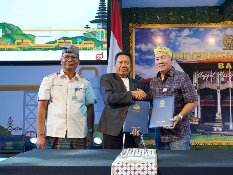 Kolaborasi PGN dan Universitas Udayana, Dorong Energi Gas untuk Transisi Energi