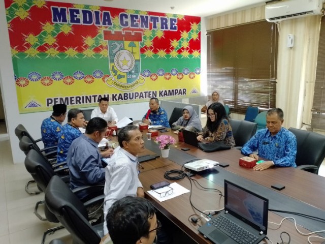 Pemkab Kampar Dan BPS Kab. Kampar Bersama Release Inflasi Bulan April 2025