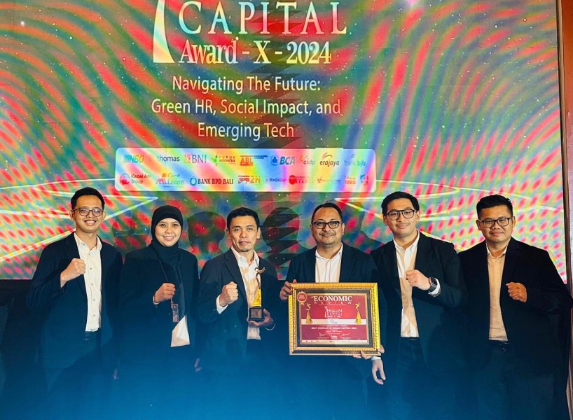 ASDP Menyabet Gold Award sebagai Perusahaan Terbaik dalam Pengelolaan Human Capital di IHCA X 2024