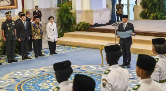BPIP: Pengukuhan Paskibraka Tetap Sah Meski Dilakukan Mensesneg