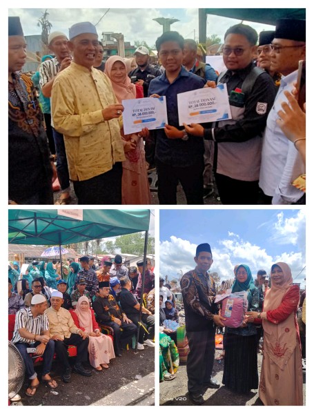 Hadir di Tengah Puing Kebakaran Pulau Kijang, Bupati Inhil, Herman Salurkan Bantuan Ratusan Juta dan Ajak Dunia Usaha Bahu-Membahu