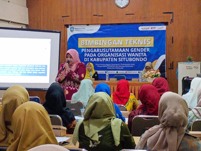 Wabup Ulfiyah Ajak Wujudkan Kesetaraan Gender di Situbondo Lewat Bimtek