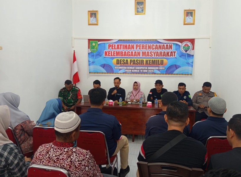 Pelatihan Perencanaan Kelembagaan Desa Digelar, Pemdes Pasir Kemilu Siap Hadapi Tantangan Pembangunan