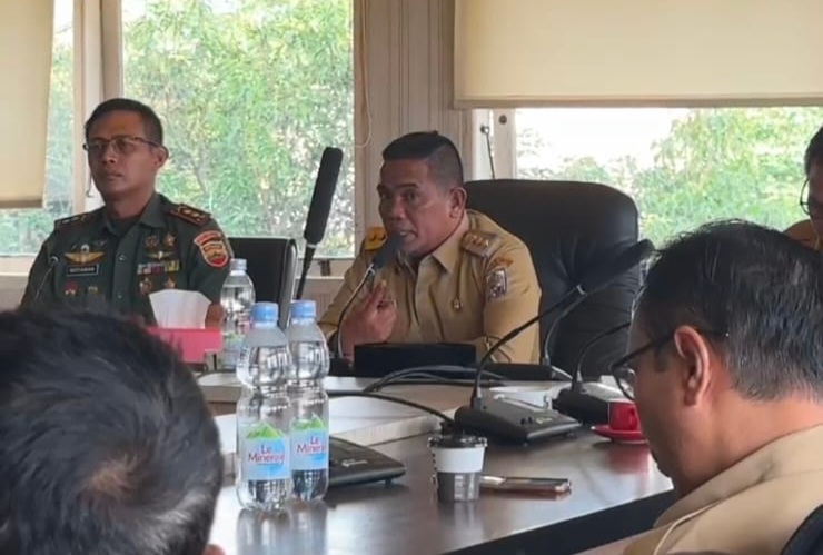 Persiapan Tanam Serentak Padi Kuala Kampar, Bupati Soroti Pentingnya Kesiapan Infrastruktur Pendukung