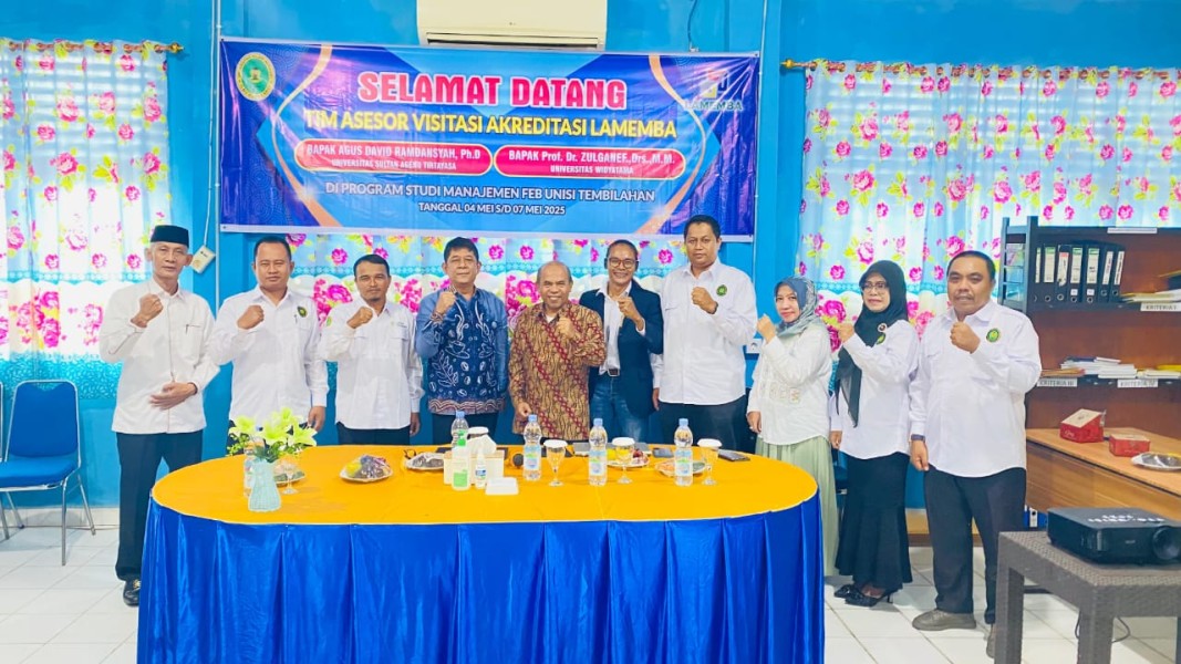 Tim Asesor LAMEMBA Lakukan Asesmen Lapangan di Program Studi Manajemen UNISI