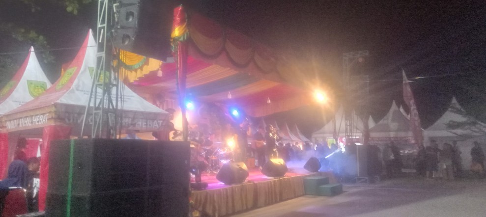 Parade Band Inhil Meriahkan Rangkaian Milad ke-61 Kabupaten Inhil