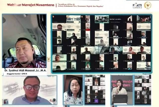 TanahIndonesia Ikuti Webinar Merajut Nusantara, Regulasi AI Jadi Sorotan