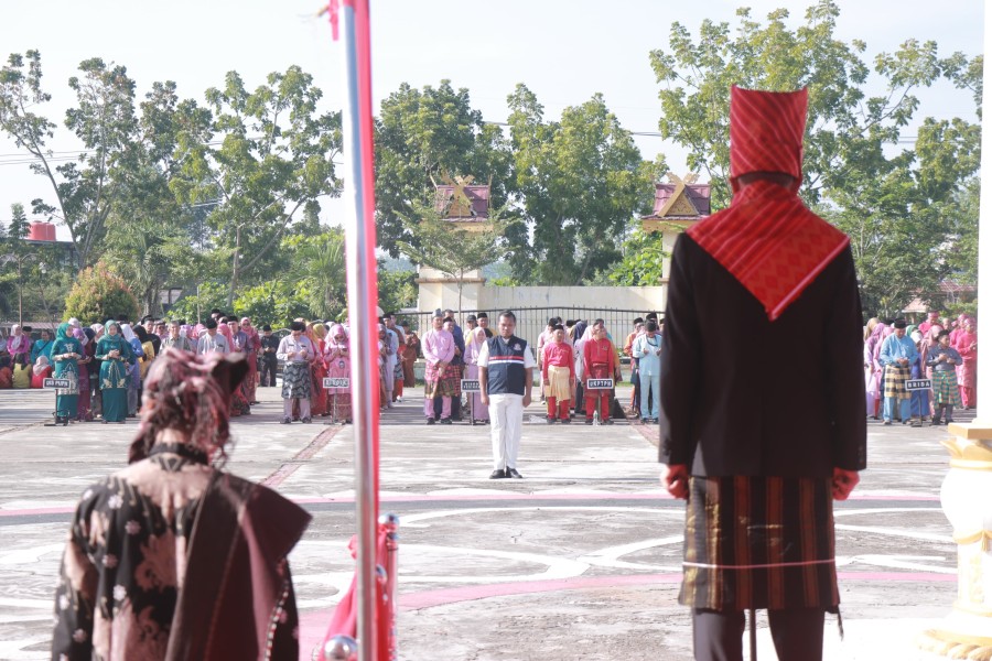 Pjs Bupati Pelalawan Pimpin Peringatan Hari Sumpah Pemuda, Tekankan Pentingnya Peran Pemuda