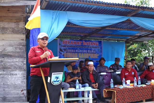 Bupati Meranti Buka Lomba Memancing Budak Kampung di Tanjung Gadai