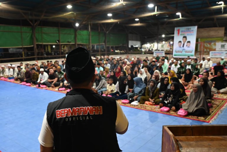 Kampanye di Tempuling, Abdul Wahid Bertekad Jadikan Inhil Gerbang Ekonomi Riau seperti Dumai