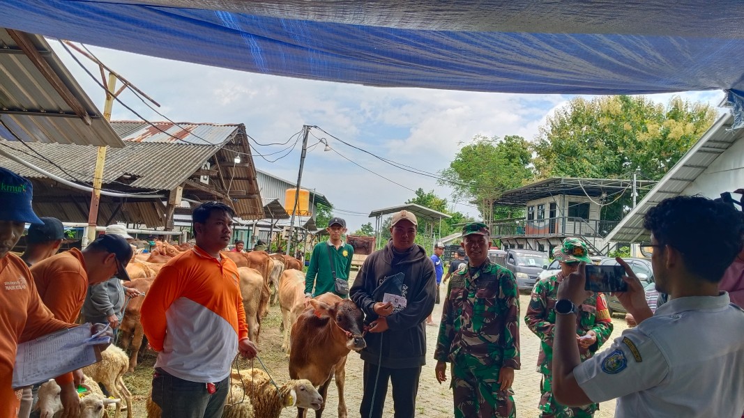 Terima Bantuan Ternak dari Bandara KASA, Buruh Tani: Alhamdulillah
