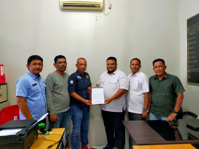 Pengurus Plt PWI Bengkalis Resmi Daftarkan Kepengurusan ke Kesbangpol