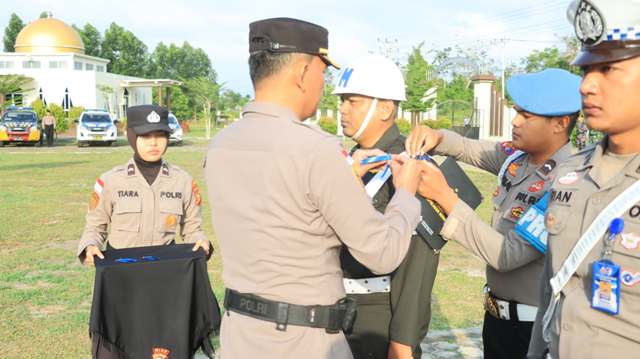 Wakapolres Meranti Pimpin Apel Operasi Keselamatan Lancang Kuning 2026