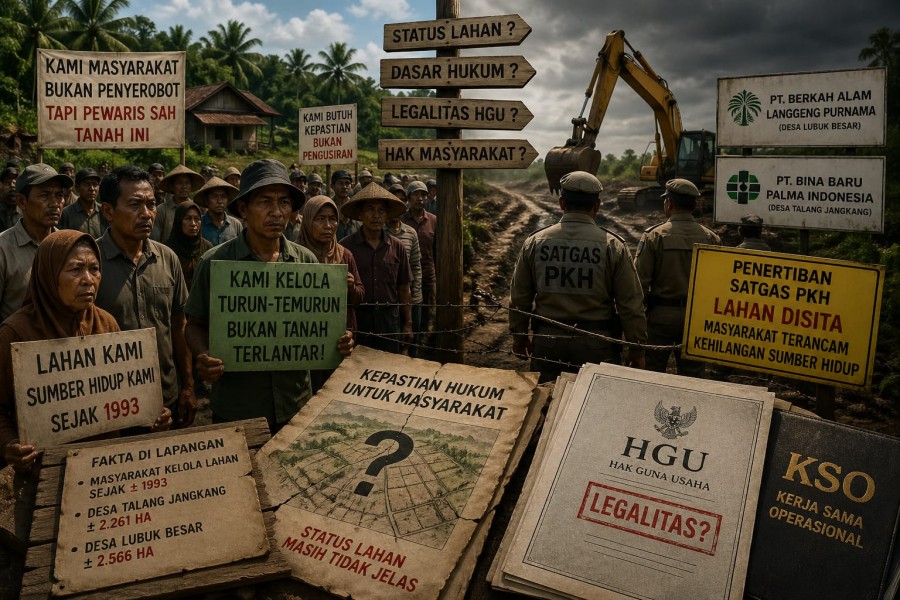 SRI Muda Indragiri Resmi Ajukan Audiensi ke DPRD Inhil Terkait Konflik Lahan Masyarakat di Kemuning