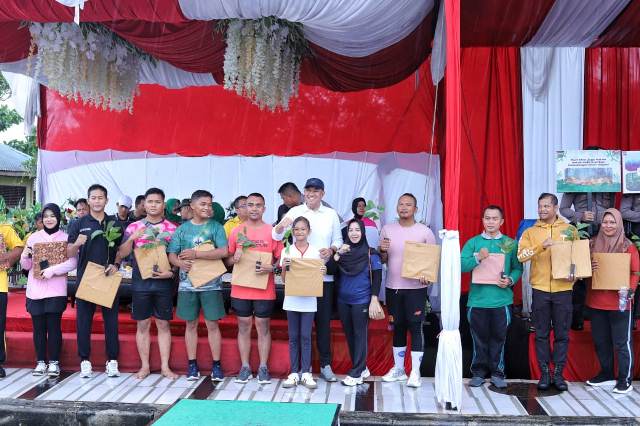 Wakil Bupati Muzamil Lepas Karhutla Fun Run 5K Kepulauan Meranti
