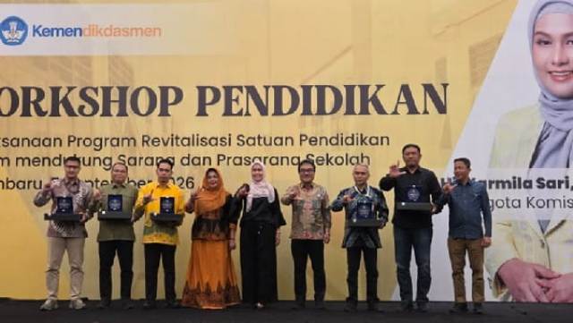 Workshop Pendidikan, Karmila Sari Dorong Percepatan Revitalisasi Sekolah