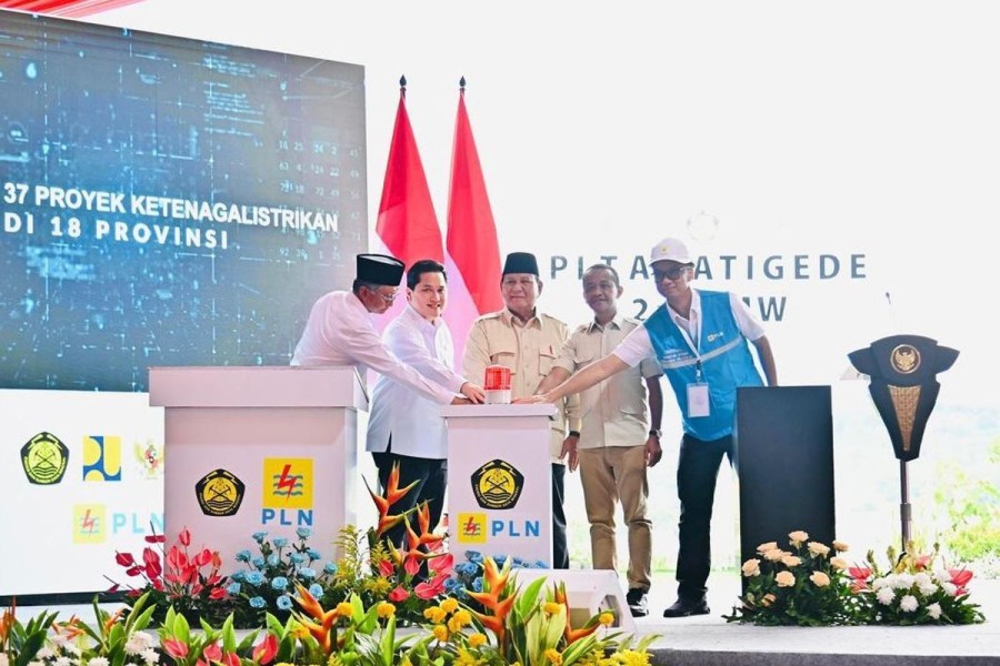 Prabowo Subianto Dorong Swasembada Energi dengan Peresmian 37 Proyek Ketenagalistrikan