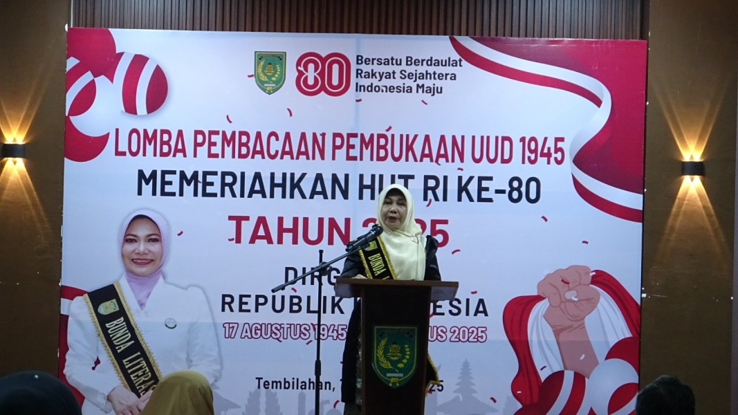 Lomba Baca Teks Pembukaan UUD 1945 Semarakkan HUT ke 80 RI