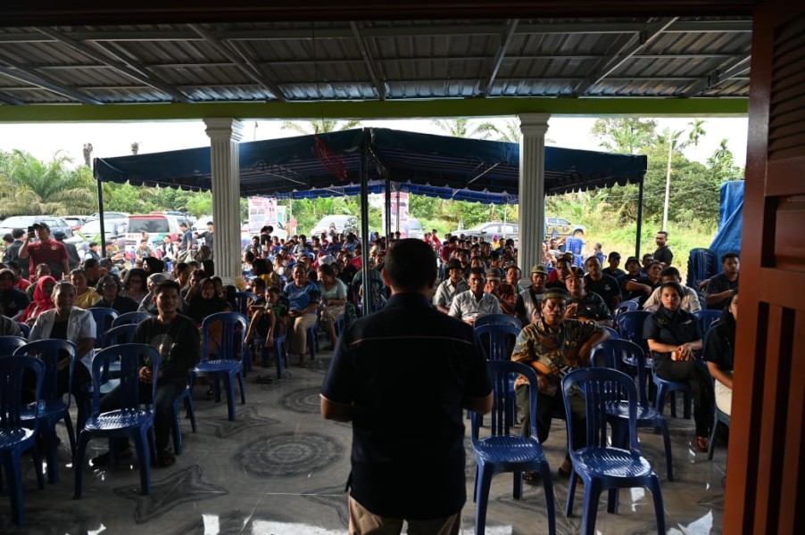 Warga Desa Tegar Kompak Akan Menangkan Pasangan Abdul Wahid-SF Hariyanto