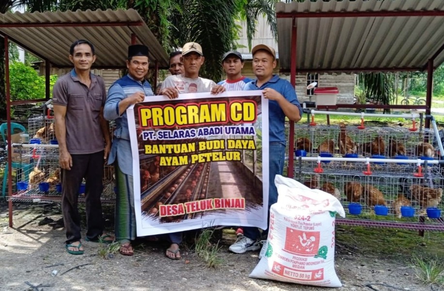 Dukung Ekonomi, Pelayanan Publik hingga Fasilitas Ibadah, PT SAU Salurkan Program Pemberdayaan Tiga Desa di Pelalawan