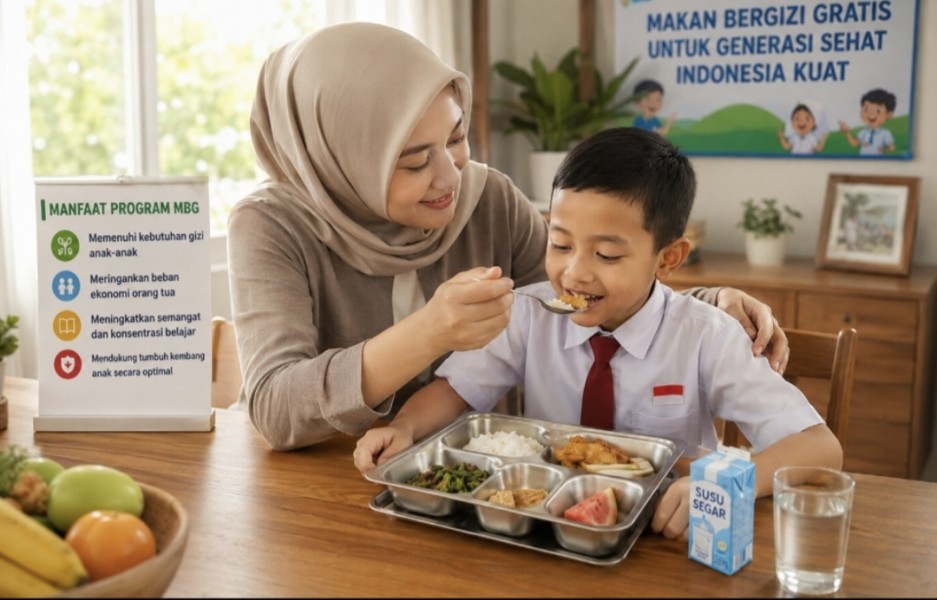 MBG di Inhil: Ketika Perut Kenyang, Cita-cita Jadi Lebih Dekat