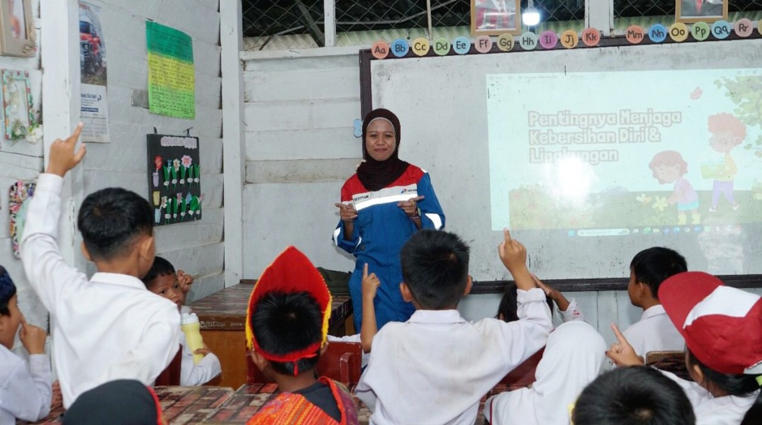 HUT ke-20 Pertamina EP, Lirik Field Tebar Energi Kebaikan Lewat Kelas Berbagi dan Santunan