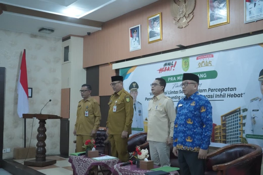 Pemkab Inhil Gelar Pra Musrenbang Tematik Stunting Tahun 2026