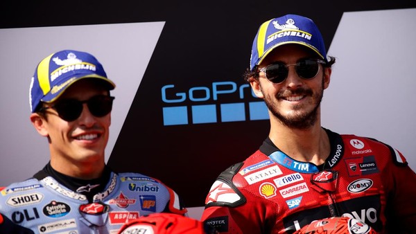 Bagnaia-Marc Marquez di Ducati Layaknya Mbappe-Vinicius di Madrid