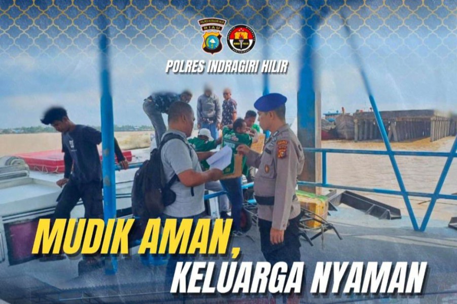 Polres Inhil Dirikan 4 Posko Amankan Arus Mudik Idul Fitri 1446 H